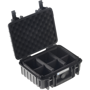 BW Outdoor Cases Type 1000 / Black (divider system)