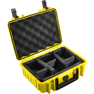 BW Outdoor Cases Type 1000 / Yellow (divider system)