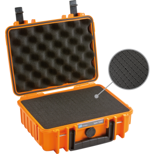 BW Outdoor Cases Type 1000 / Orange (pre-cut foam)