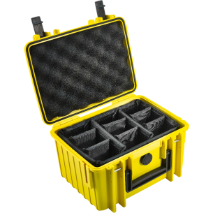 BW Outdoor Cases Type 2000 / Yellow (divider system)
