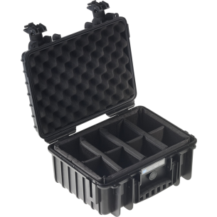 BW Outdoor Cases Type 3000 / Black (divider system)