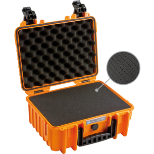 BW Outdoor Cases Type 3000 / Orange (pre-cut foam)
