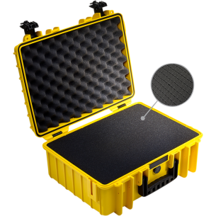 BW Outdoor Cases Type 5000 / Yellow (pre-cut foam)