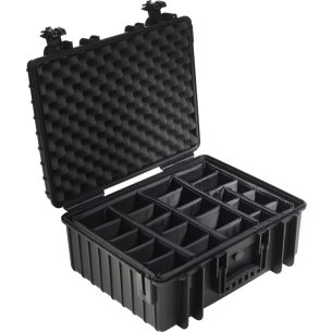 BW Outdoor Cases Type 6000 / Black (divider system)