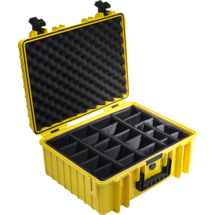 BW Outdoor Cases Type 6000 / Yellow (divider system)