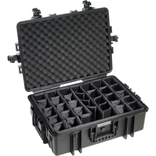 BW Outdoor Cases Type 6500 / Black  (divider system)