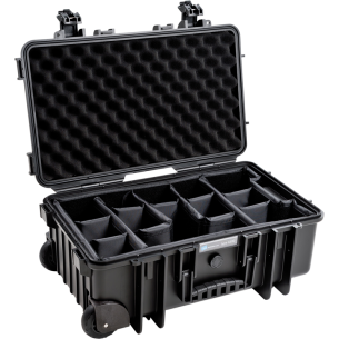 BW Outdoor Cases Type 6600 / Black (divider system)