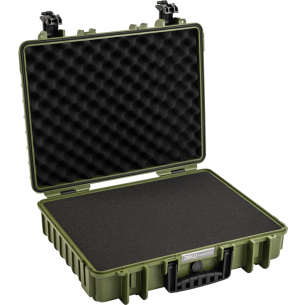 BW Outdoor Cases Type 6040 / Bronze green (pre-cut foam)