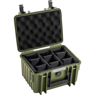 BW Outdoor Cases Type 2000 / Bronze green (divider system)