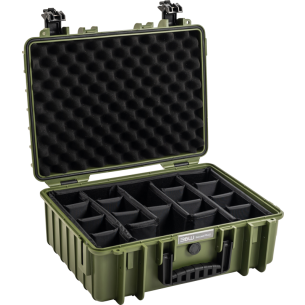 BW Outdoor Cases Type 5000 / Bronze green (divider system)