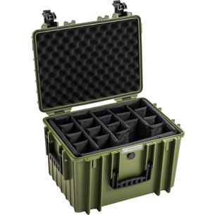 BW Outdoor Cases Type 5500 / Bronze green (divider system)