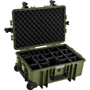 BW Outdoor Cases Type 6700 / Bronze green (divider system)
