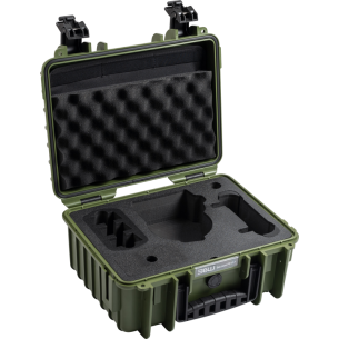 BW Outdoor Cases Type 3000/PP.117 for DJI Flip, Bronze Green